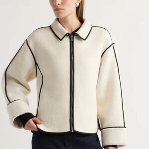 Modern Citizen Madison Contrast Trim Coat Size XSMALL